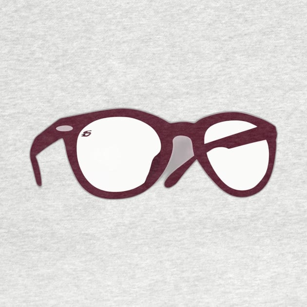 Maroon Chic Eyewear Illustration No. 891 by cornelliusy